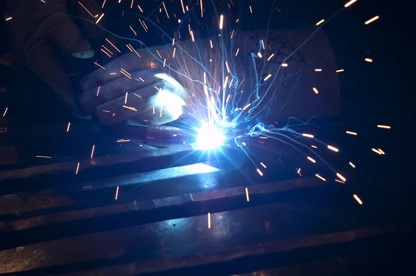 Arc welding — Stock Photo, Image