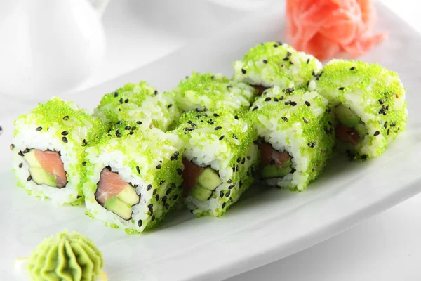 Drust en lekkere sushi — Stockfoto