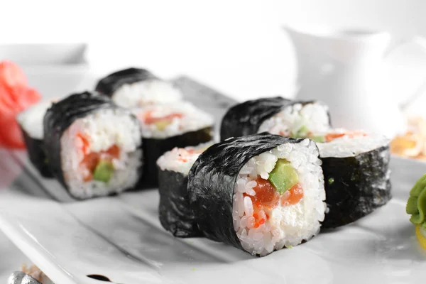 Frest i smaczne sushi — Zdjęcie stockowe