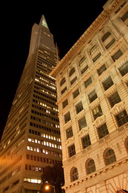 şehir merkezinde inşa transamerica san francisco