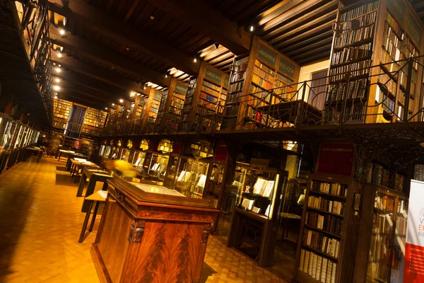 Starý svět hendrik svědomí knihovny Antverpy — Stock fotografie