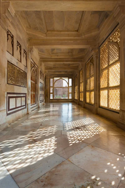 Tomba Salim Chishti Hallway Fatehpur Sikri — Foto Stock