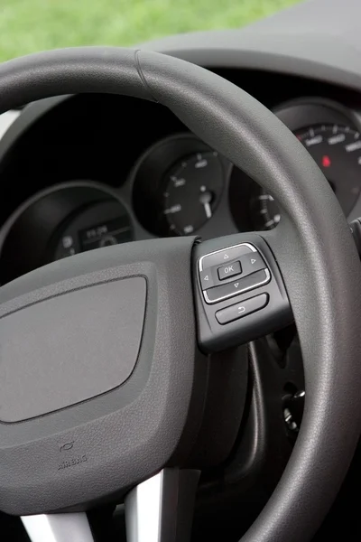 Steering wheel controls — Stock Photo, Image