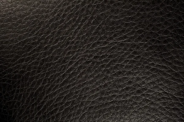 stock image Textured black leather