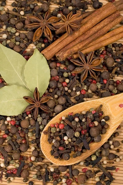 Spices background — Stock Photo, Image