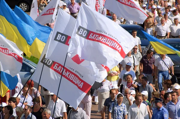 Oposición Ucrania Unida Fotos de stock