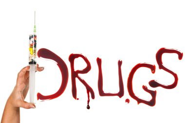 Drug addiction clipart