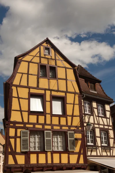Half-timbered house in Colmar — Stock Photo, Image
