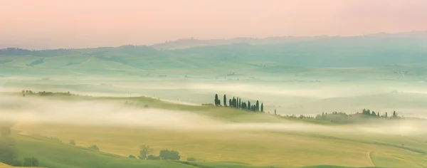Misty Toscana — Foto de Stock
