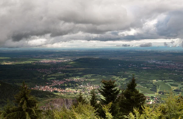 Alsace valley — Stock Photo, Image