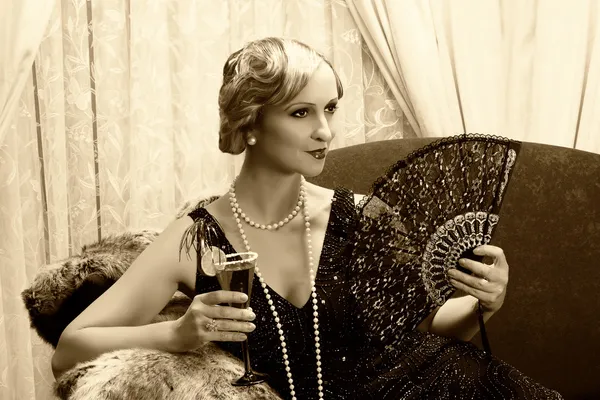 Cocktail Sepia des années 20 — Photo