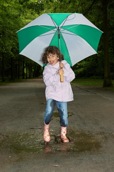 Tarian payung — Stok Foto