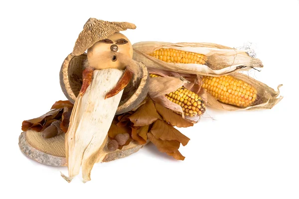 Fantoche de milho — Fotografia de Stock
