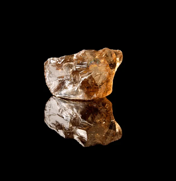 Piedra preciosa de cuarzo ahumado — Foto de Stock