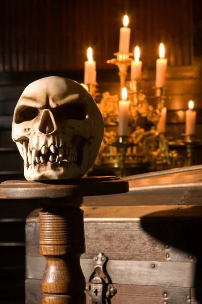 Crâne d'Halloween — Photo