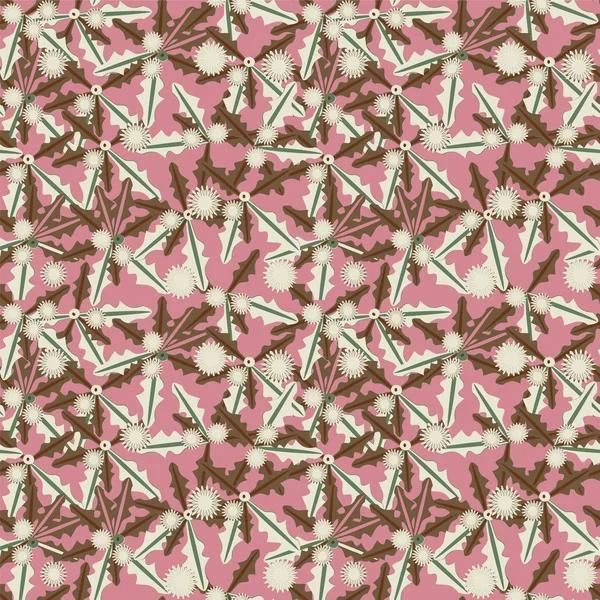 Roze abstract naadloos patroon — Stockvector