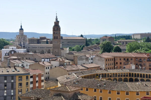 Panoramautsikt över tarazona, saragossa (Spanien) — Stockfoto