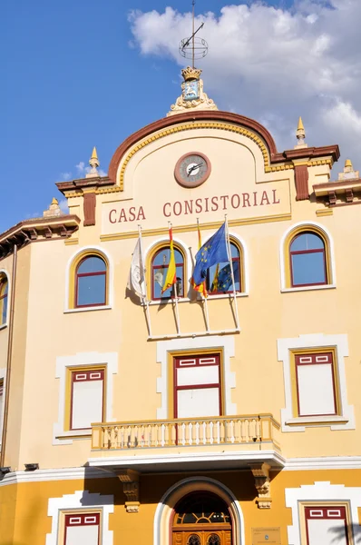 Ejea 市庁舎・ デ ・ ロス ・ カバリェロス (スペイン) — ストック写真