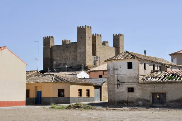 萨镇在西班牙萨拉戈萨 — 图库照片