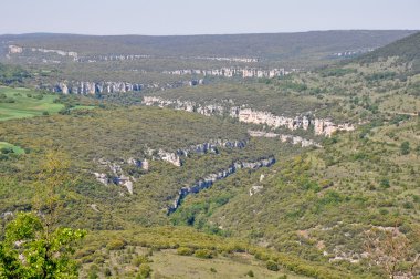 Ebro canyon, Burgos (Spain) clipart