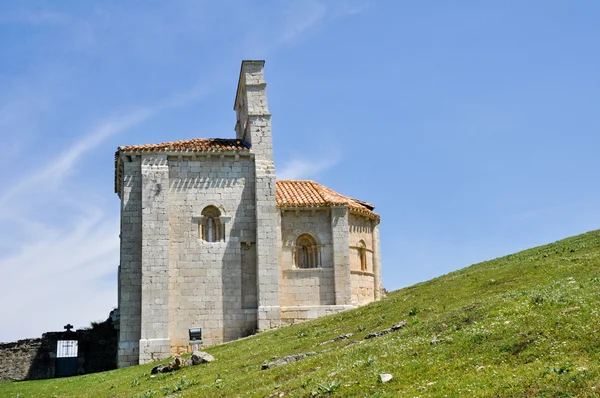 Ermita de San Pantaleón de Losa, Burgos (España) ) — Foto de Stock