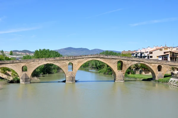 Puente la Reina, Navarra (España) — Stockfoto