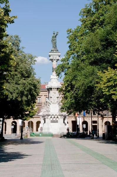 Пам'ятник юрисдикціях, Памплоні (Іспанія) — стокове фото