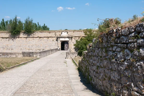 Socorro gate, citadel van pamplona (Spanje) — Stockfoto