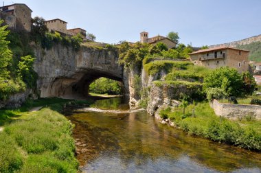 puentedey, burgos (İspanya doğal kemer)