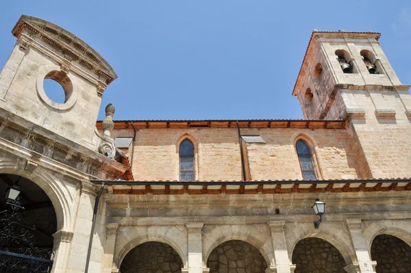 Heliga kors kyrka, medina de pomar, burgos (Spanien) — Stockfoto
