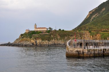 cudillero, asturias (İspanya deniz feneri)