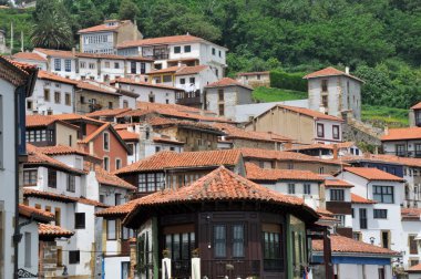 Lastres, Asturias (Spain) clipart