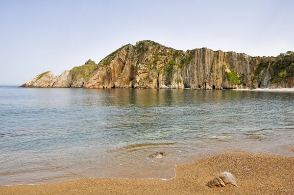 Sessizlik, asturias (İspanya plaj) — Stok fotoğraf
