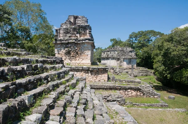 Sítio arqueológico de Yaxchilan, Chiapas (México) ) — Fotografia de Stock