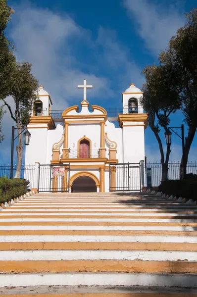 Guadalupe church, San Cristobal de las Casas Mexico — Stock Photo, Image