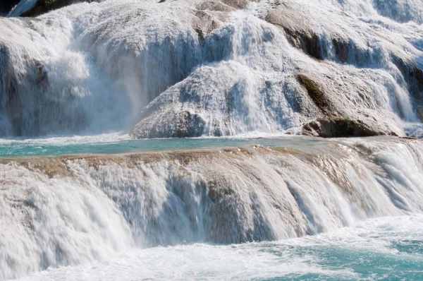 Водопады Агуа Азул, Чьяпас, Мексика — стоковое фото