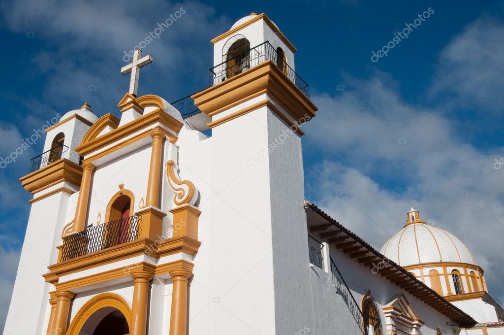 Guadalupe church, San Cristobal de las Casas, Chiapas (Mexico) Stock Photo  by ©naticastillog 11902509