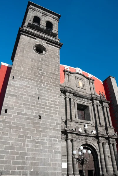 Santo domingo Kilisesi, puebla (Meksika) — Stok fotoğraf