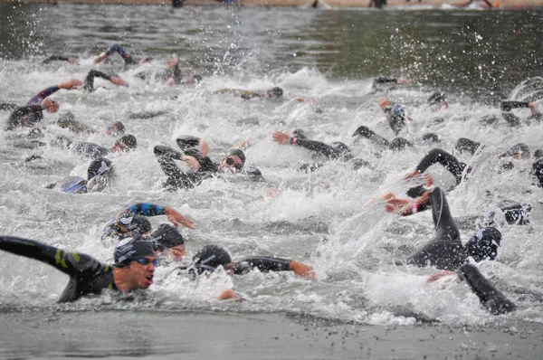 Långdistans triathlon VM, 29 juli 2012 — Stockfoto