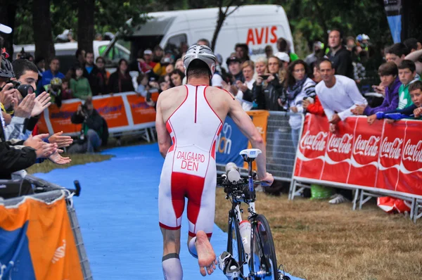 Campeonato Mundial de Triatlo de Longa Distância, julho de 2012 em Vitória, Espanha — Fotografia de Stock