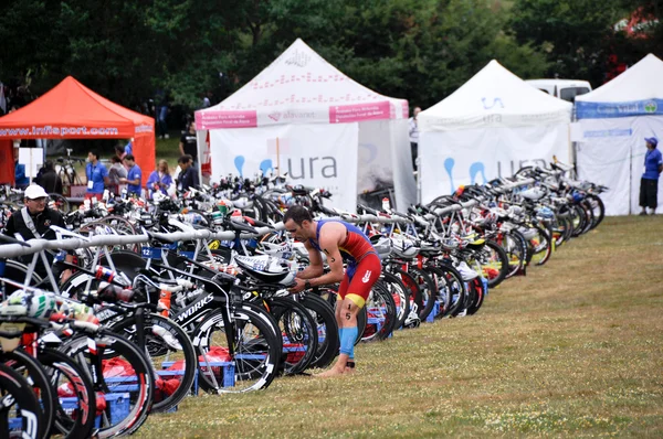 Campeonato Mundial de Triatlón a Distancia, 29 de julio de 2012 — Foto de Stock