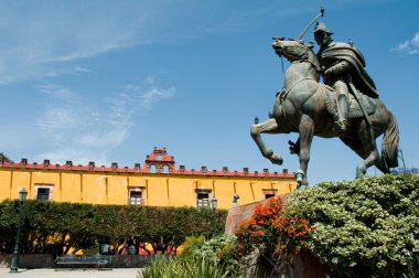 Civica square, San Miguel de Allende, Mexico clipart