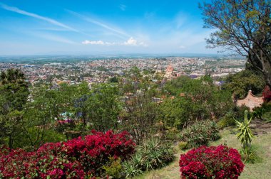 Panoramic view of San Miguel De Allende, Mexico clipart