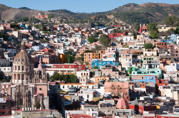 Guanajuato van el pipila monument, mexico — Stockfoto
