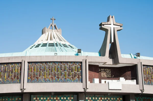 Nuestra Señora de Guadalupe en la ciudad de México — Foto de Stock