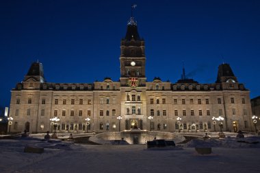 Quebec parliament building clipart