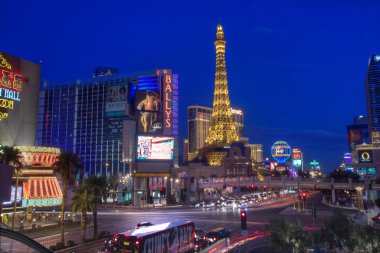 Las Vegas Strip clipart