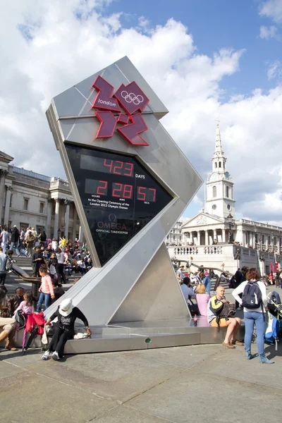 Zegar countdown Igrzysk Olimpijskich 2012 — Zdjęcie stockowe