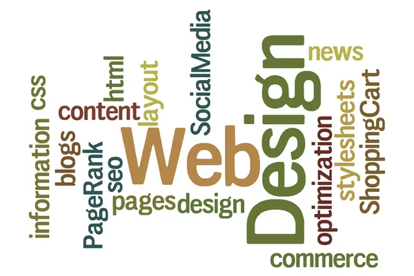 Web Design — Stock Photo, Image