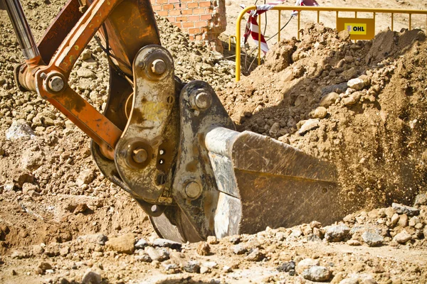 Excavator detail — Stock Photo, Image